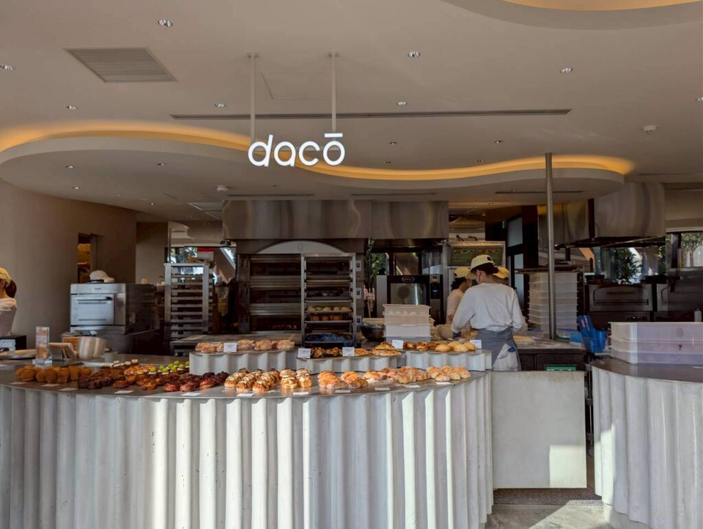 dacō店内のパン